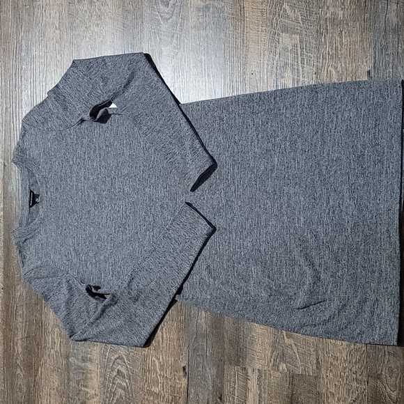 Women's Gently Loved gray long sleeve dress by Club Monaco size small - Picture 1 of 8